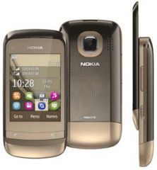 CELULAR NOKIA C2-06 DOURADO DUAL CHIP